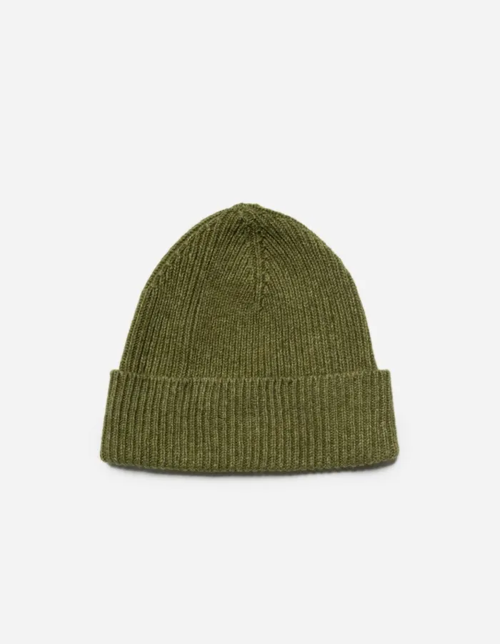Maharishi Hats 1368 Maharishi Embroidered Beanie Olive 8211 Men