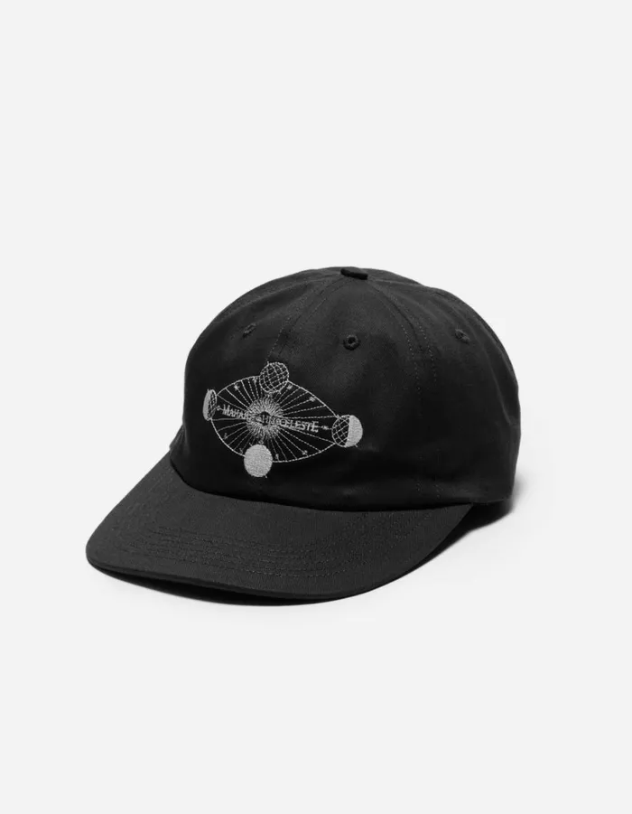 Maharishi Hats 1458 Celeste Third Eye 6 Panel Cap Black 8211 Men