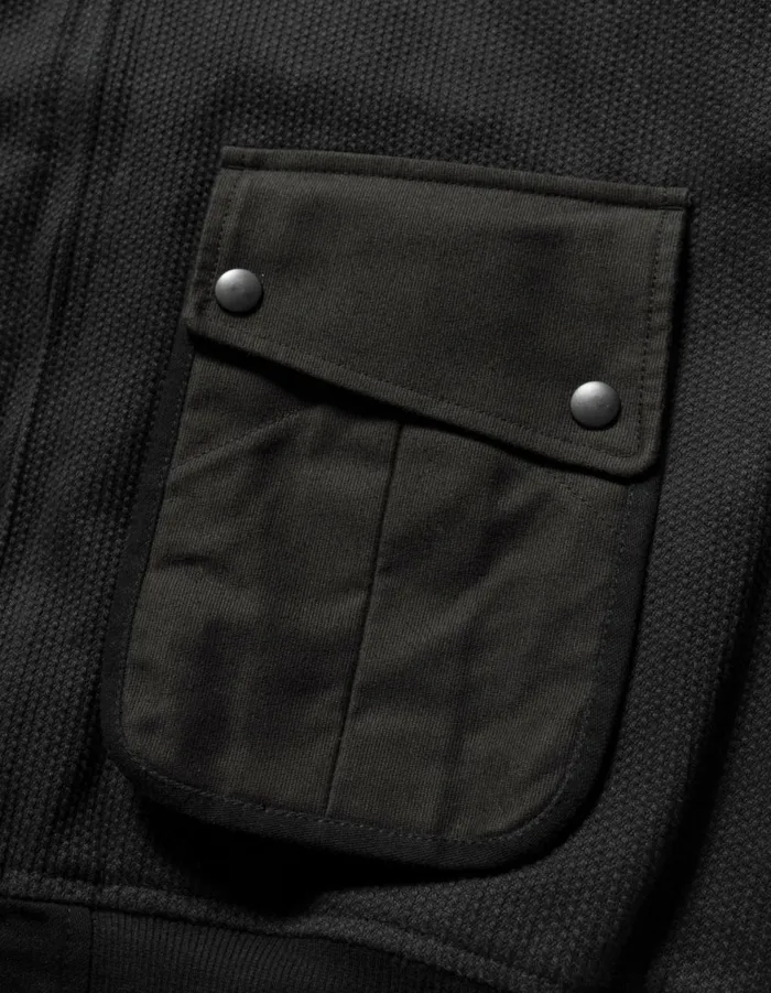 Maharishi Jackets 6101 Crow and Heron M42 Flight Jacket Black 8211 Men