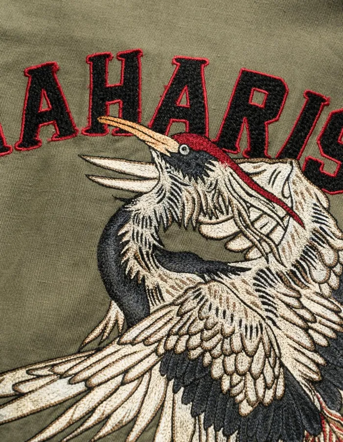Maharishi Jackets 6101 Crow and Heron M42 Flight Jacket Olive OG107F 8211 Men