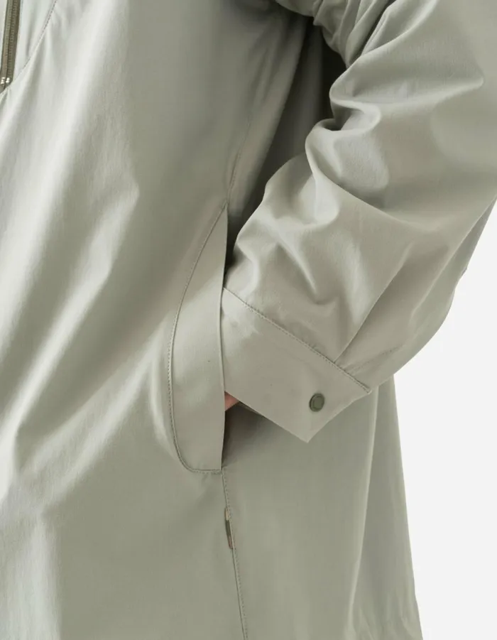 Maharishi Long Sleeve Shirts 6040 Recycled Nylon Overshirt Sage 8211 Men