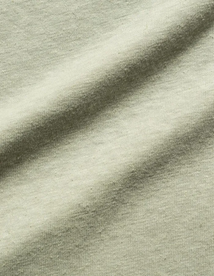 Maharishi Long Sleeve TShirts 6001 Monk Organic Hemp LS TShirt Sage 8211 Men