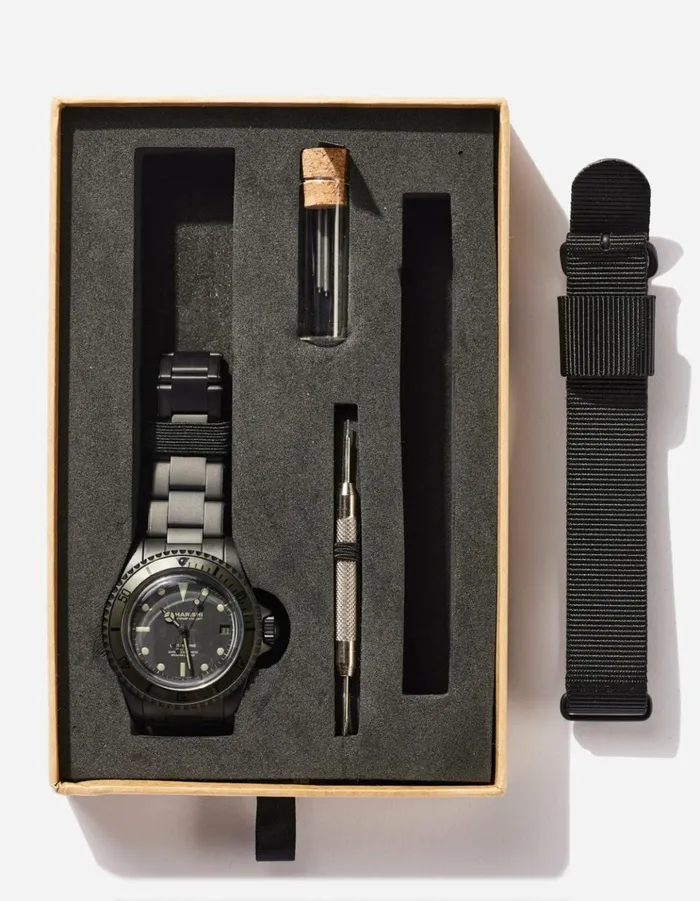Maharishi Watches and Jewellery 1120 Stealth Marine Watch Subdued Olive 8211 Men