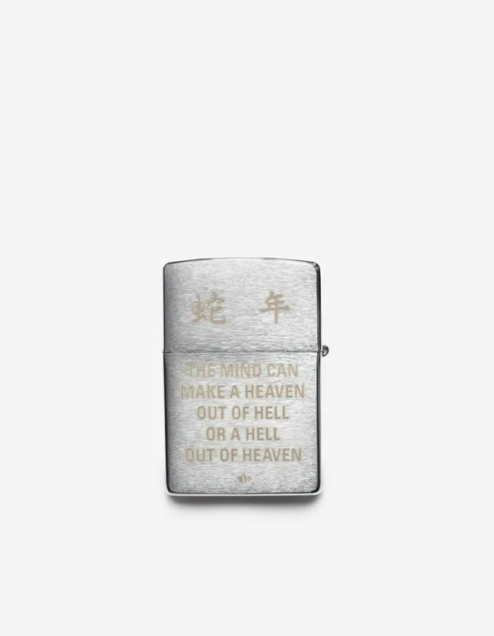 Maharishi Watches and Jewellery 1542 Year Of The Snake Zippo Silver 8211 Men