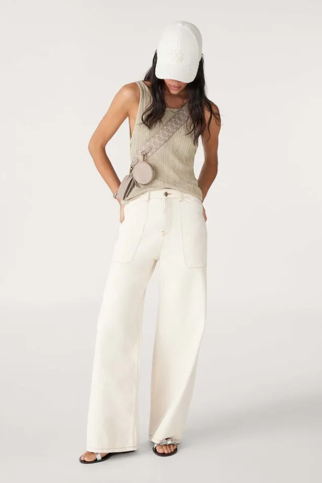 MallouWideLeg Jeans Clothing Baandsh Pants and Jeans