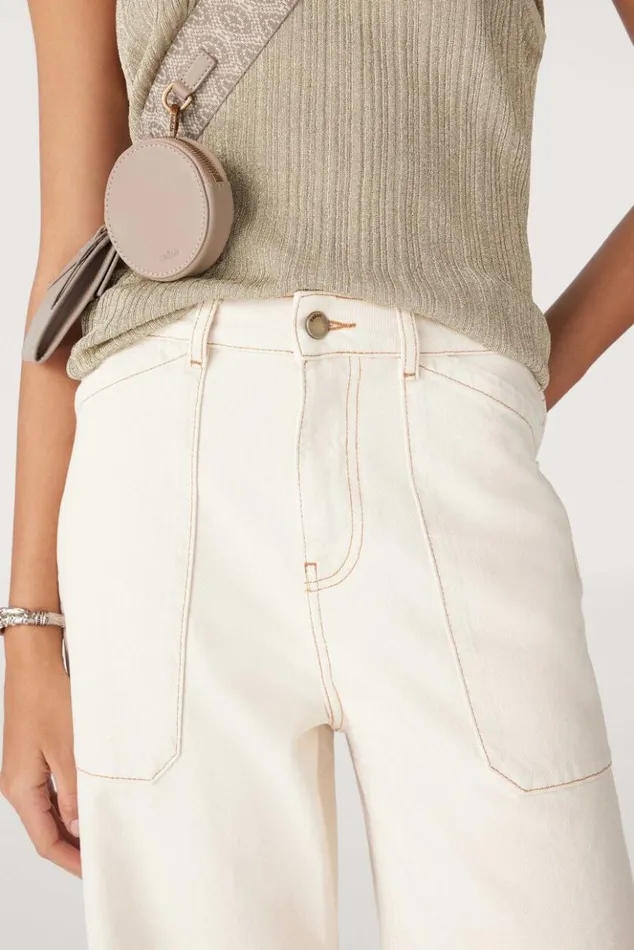 MallouWideLeg Jeans Clothing Baandsh Pants and Jeans
