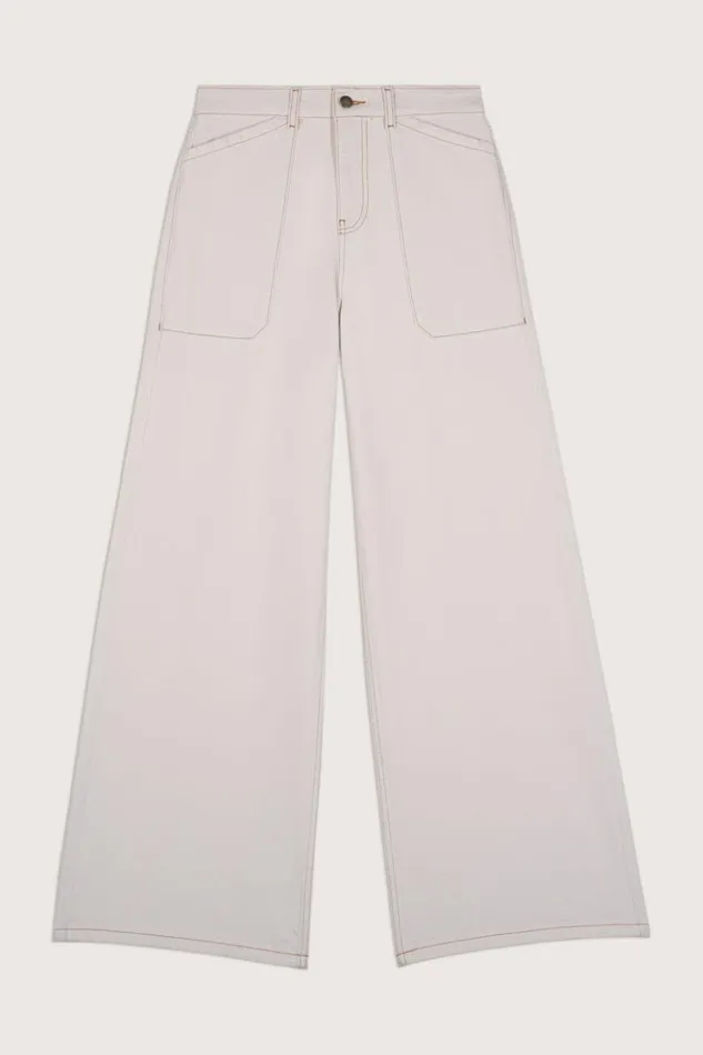 MallouWideLeg Jeans Clothing Baandsh Pants and Jeans