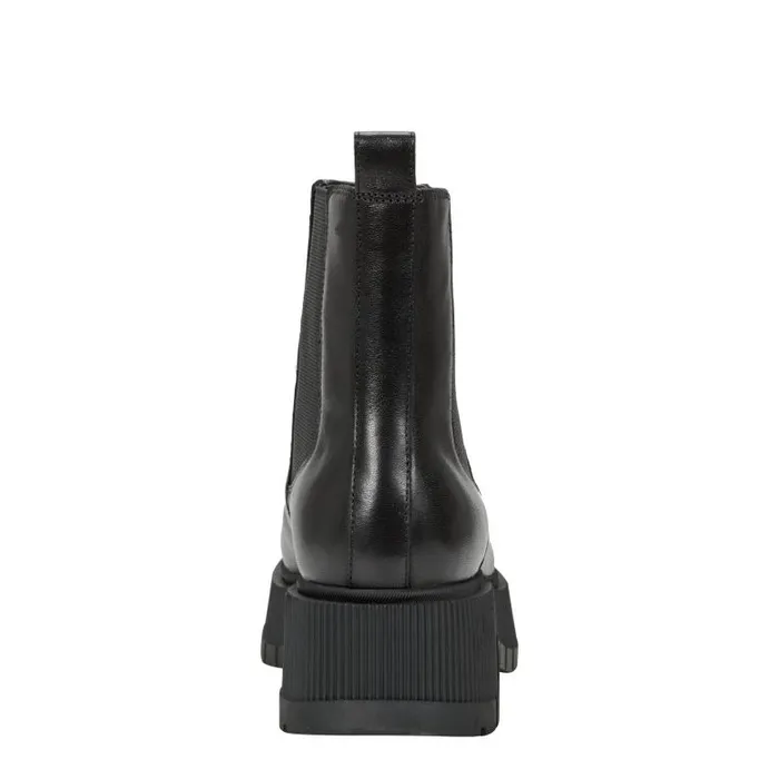 Marc Fisher Boots and Booties Women Bermida Lug Sole Bootie Black Leather