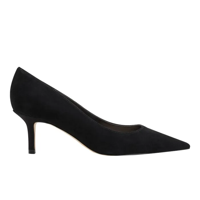 Marc Fisher Heels and Pumps Women Alola Pump Black Suede