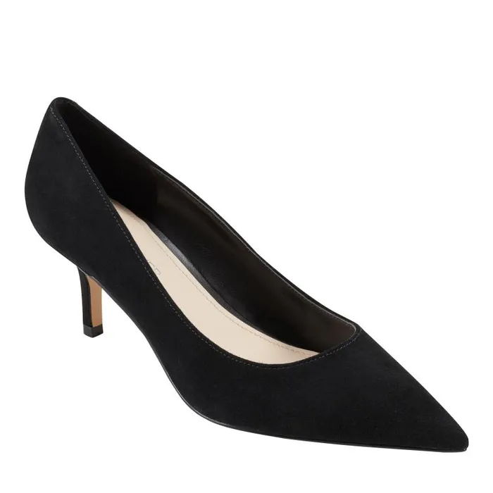 Marc Fisher Heels and Pumps Women Alola Pump Black Suede