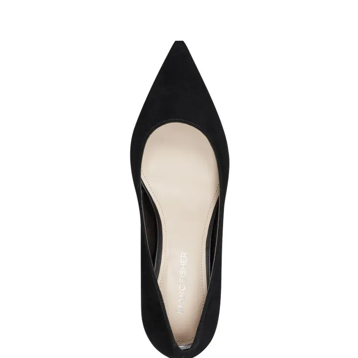 Marc Fisher Heels and Pumps Women Alola Pump Black Suede