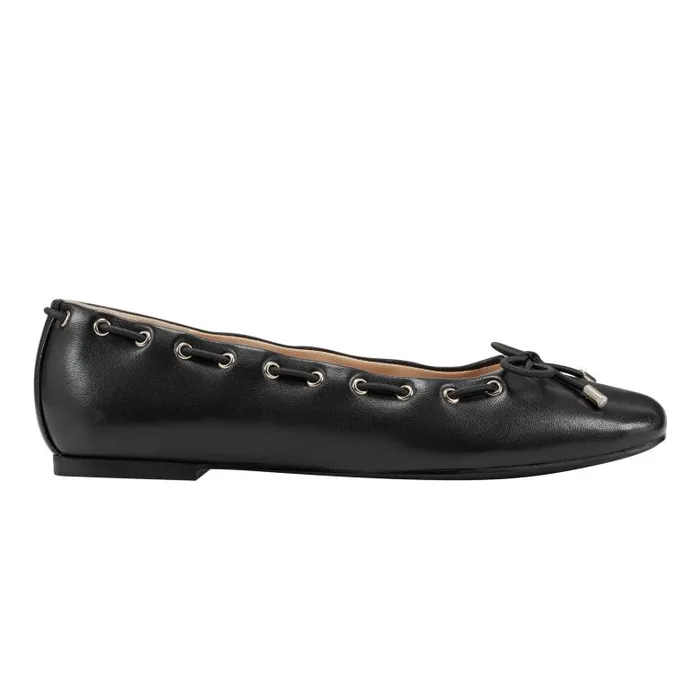 Marc Fisher Loafers and Flats Women Letizia SlipOn Casual Flat Black