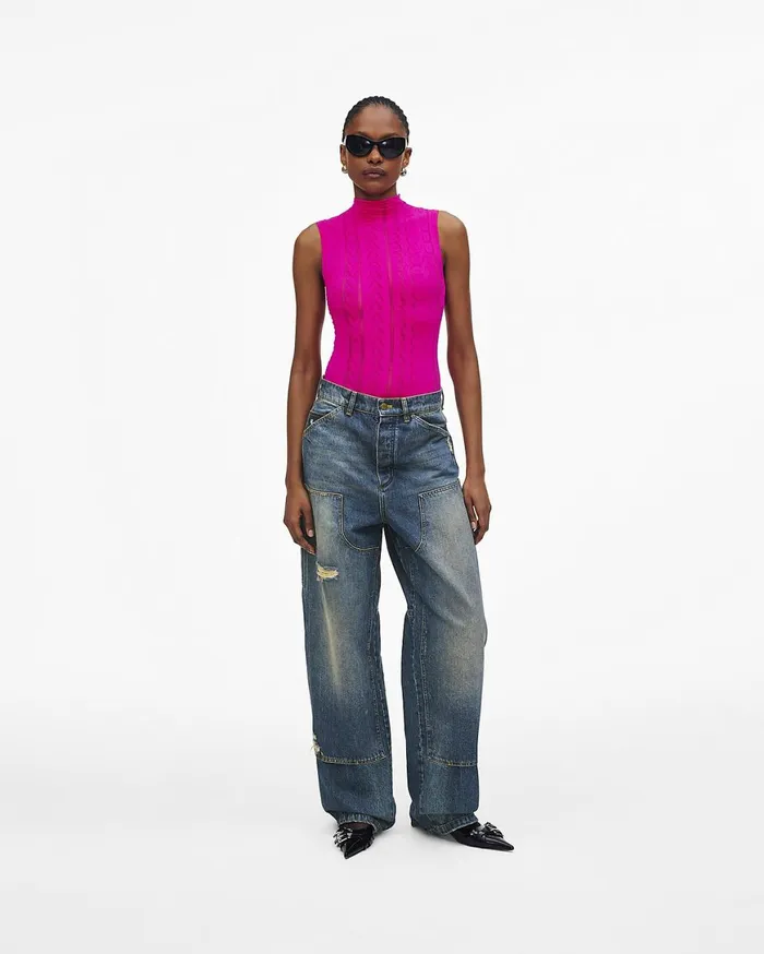 Marc Jacobs Bottoms Grunge Oversized Carpenter Jean Grunge Indigo 8211 Women