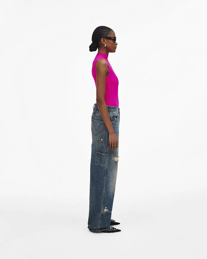 Marc Jacobs Bottoms Grunge Oversized Carpenter Jean Grunge Indigo 8211 Women