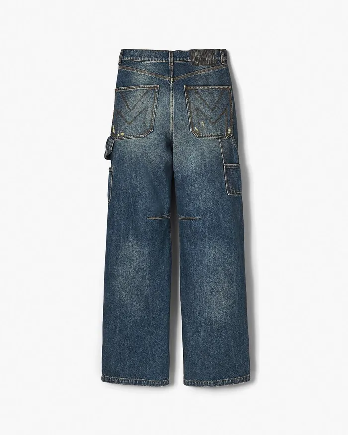 Marc Jacobs Bottoms Grunge Oversized Carpenter Jean Grunge Indigo 8211 Women