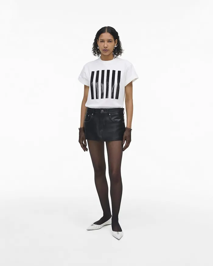 Marc Jacobs Bottoms The Leather Skort Black 8211 Women