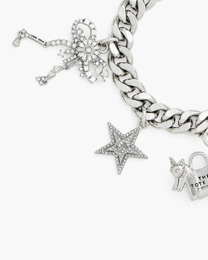 Marc Jacobs Bracelets Cats Out Of The Bag Charm Bracelet Silver 8211 Women