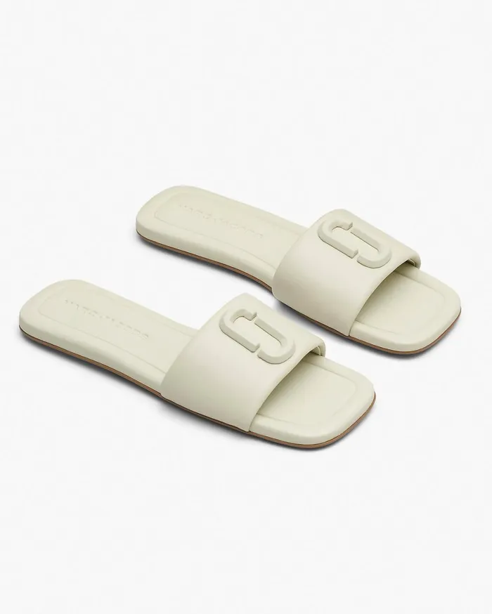 Marc Jacobs Sandals The J Marc Leather Sandal Cloud White 8211 Women