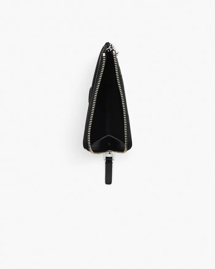 Marc Jacobs Small Wallets The Covered J Marc Top Zip Multi Wallet Black 8211 Women