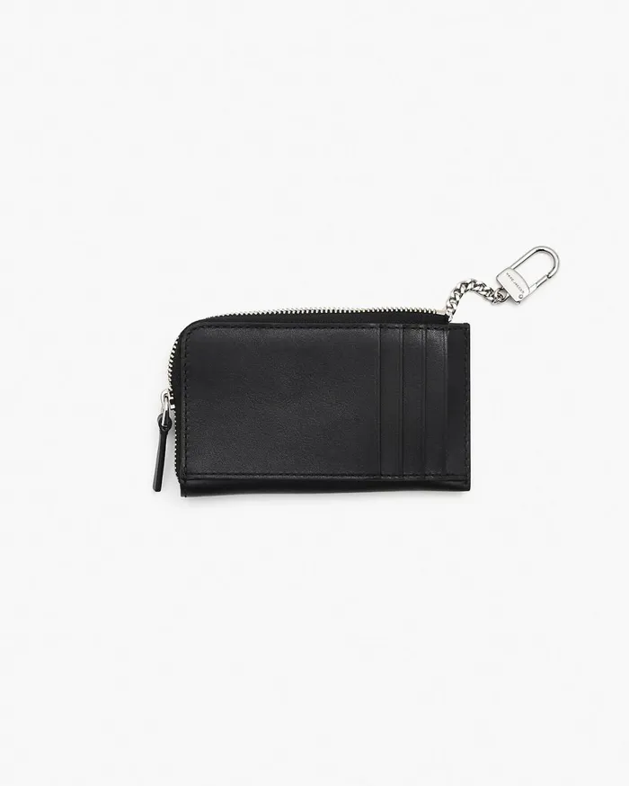 Marc Jacobs Small Wallets The Covered J Marc Top Zip Multi Wallet Black 8211 Women