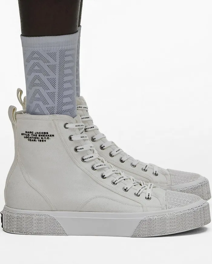 Marc Jacobs Sneakers The High Top Sneaker White 8211 Women