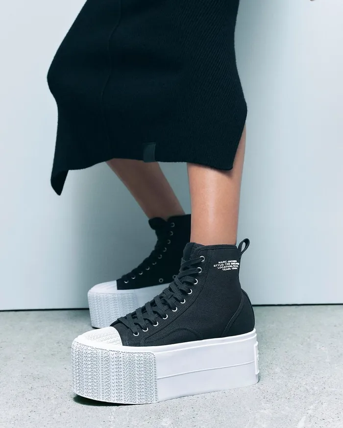 Marc Jacobs Sneakers The Platform High Top Sneaker Black 8211 Women