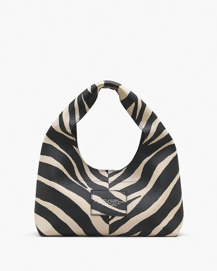 Marc Jacobs The Sack Bag The Zebra Leather Sack Bag Blackwhite 8211 Women