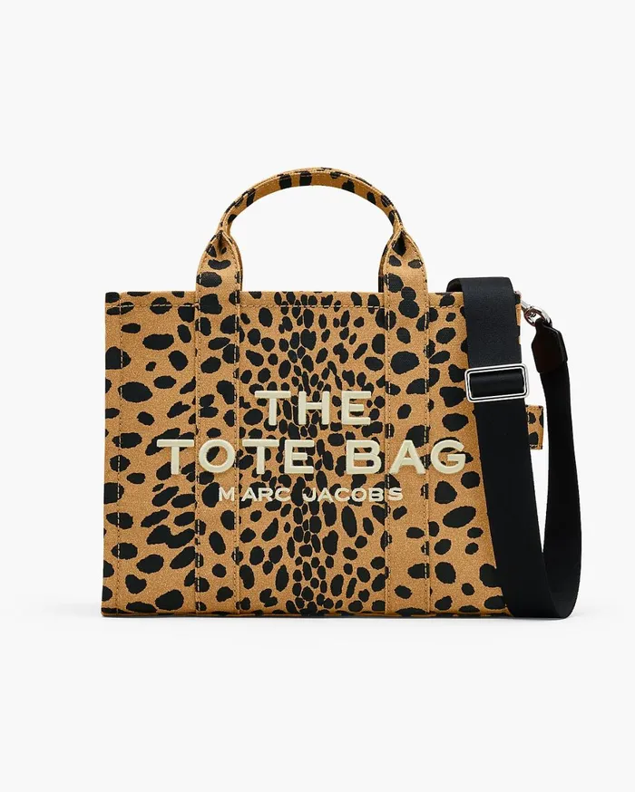 Marc Jacobs The Tote Bag The Cheetah Canvas Medium Tote Bag Black Multi 8211 Women