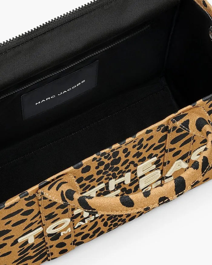 Marc Jacobs The Tote Bag The Cheetah Canvas Medium Tote Bag Black Multi 8211 Women
