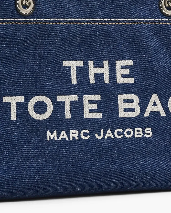 Marc Jacobs The Tote Bag The Denim Chain Medium Tote Bag Dark Wash 8211 Women