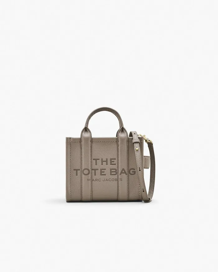 Marc Jacobs The Tote Bag The Leather Crossbody Tote Bag Cement 8211 Women