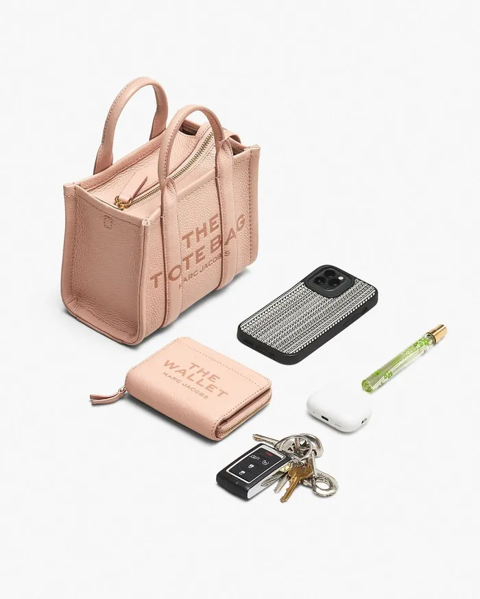 Marc Jacobs The Tote Bag The Leather Crossbody Tote Bag Cement 8211 Women