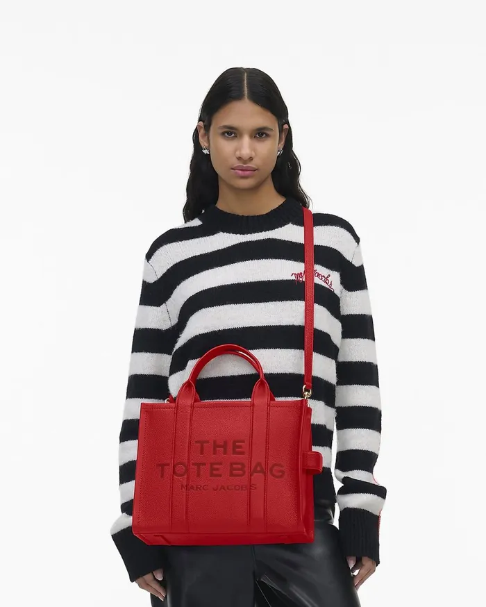 Marc Jacobs The Tote Bag The Leather Medium Tote Bag True Red 8211 Women