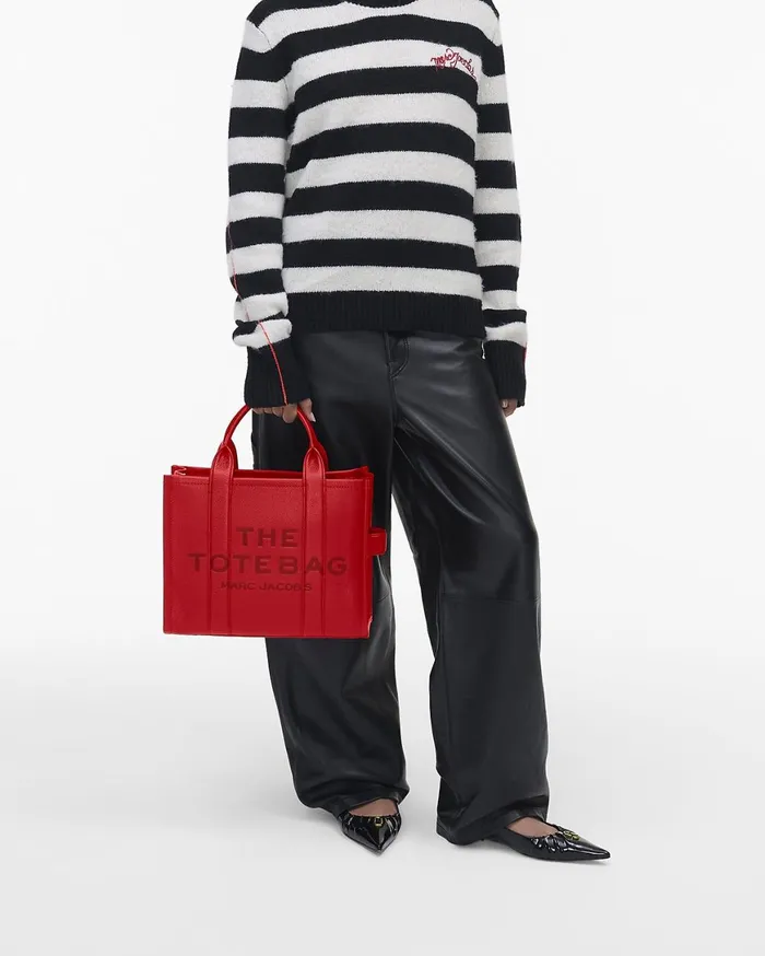 Marc Jacobs The Tote Bag The Leather Medium Tote Bag True Red 8211 Women