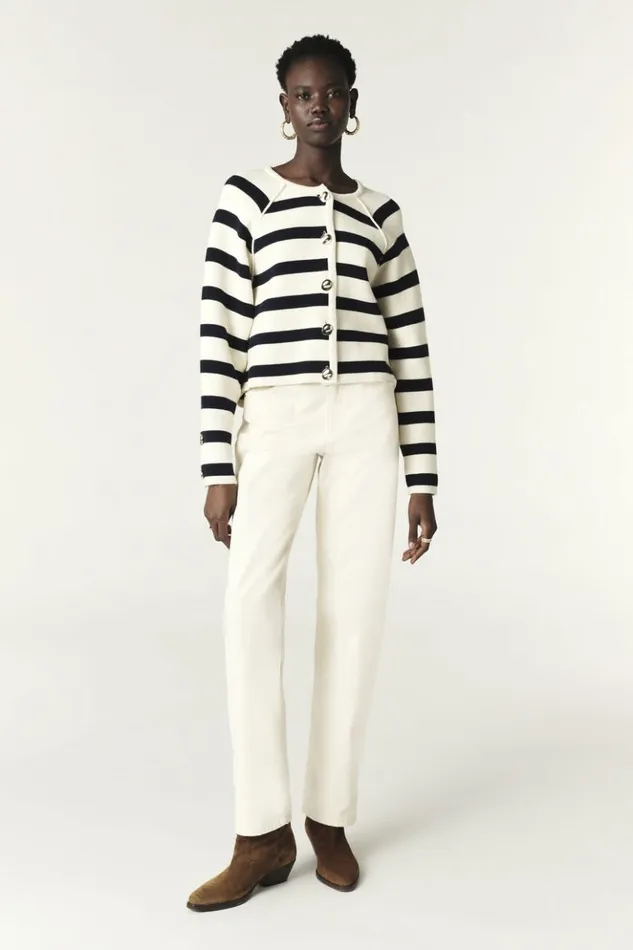 MassimoSailor Style Cardigan Clothing Baandsh Sweaters and Cardigans