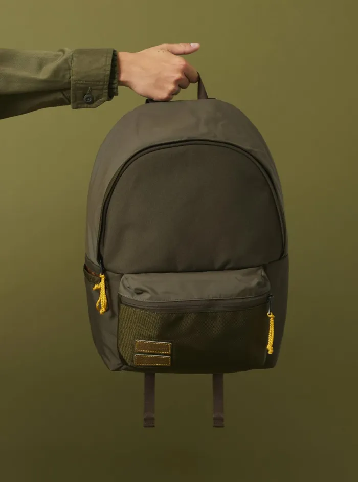 Masterpiece X Backpack In Olive Recycled Tech Canvas Men Universal Works Bags