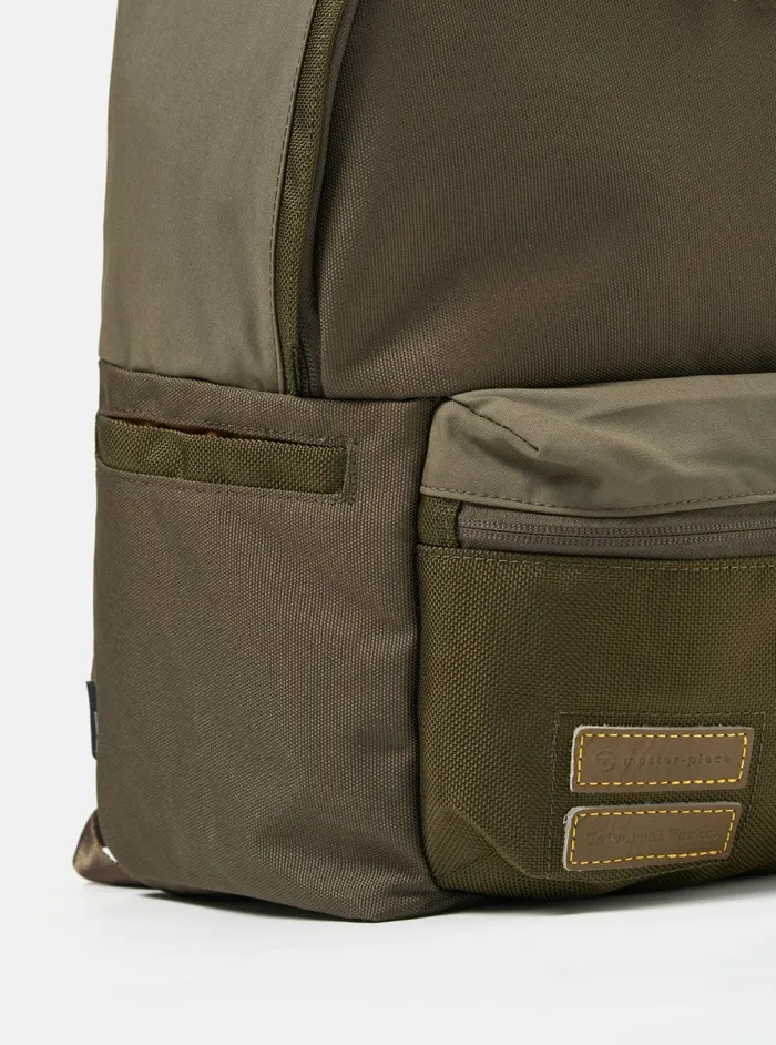 Masterpiece X Backpack In Olive Recycled Tech Canvas Men Universal Works Bags