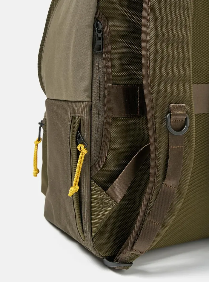 Masterpiece X Backpack In Olive Recycled Tech Canvas Men Universal Works Bags