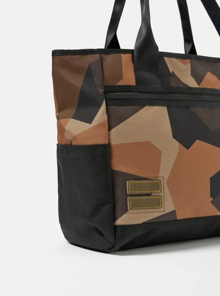 Masterpiece X Tote Bag In Camo Recycled Tech Canvas Men Universal Works Bags