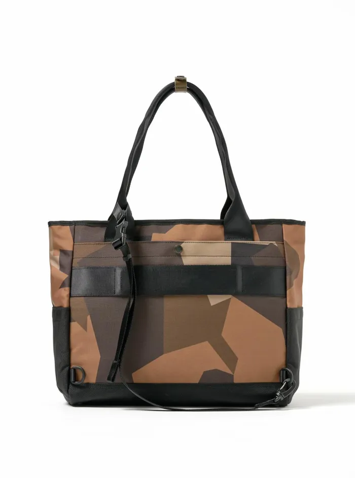 Masterpiece X Tote Bag In Camo Recycled Tech Canvas Men Universal Works Bags