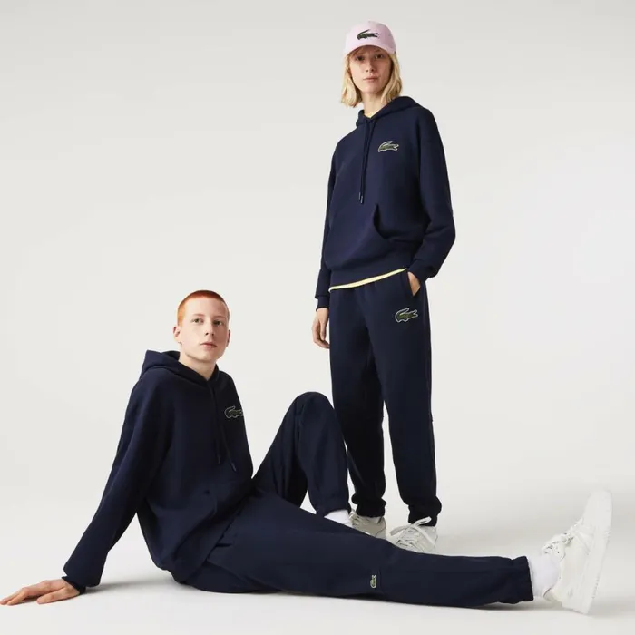 Matching Sets MenWomen Lacoste Unisex Organic Cotton Fleece Sweatpants Navy Blue 166 Matching Sets MenWomen Lacoste Unisex Organic Cotton Fleece Sweatpants Navy Blue 166