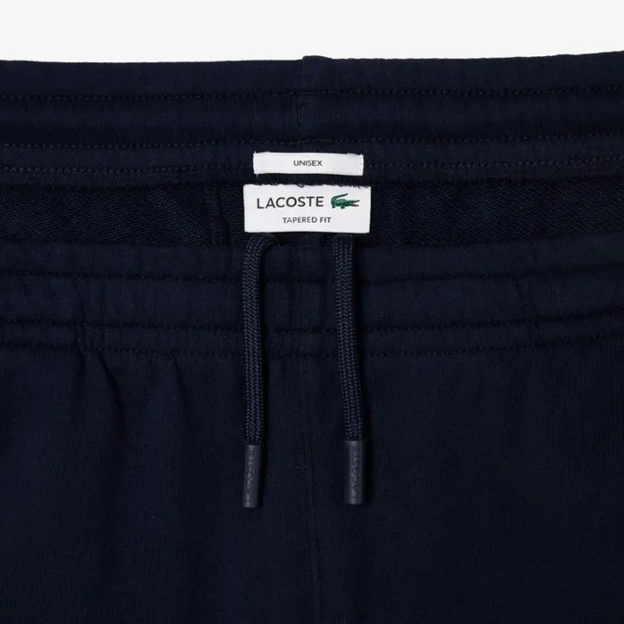 Matching Sets MenWomen Lacoste Unisex Signature Print Sweatpants Navy Blue 166