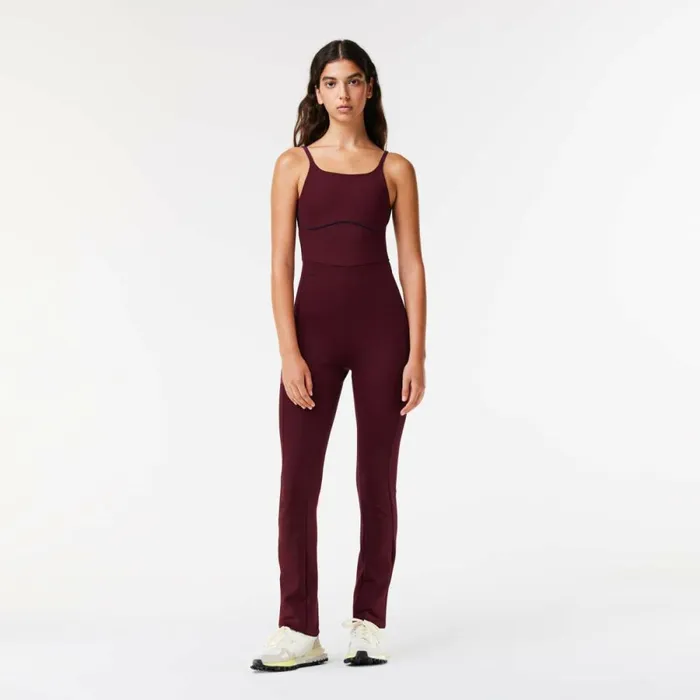 Matching Sets Women Lacoste Lacoste X EleVen By Venus Embroidered Back Jumpsuit Bordeaux Navy Blue Iya Matching Sets Women Lacoste Lacoste X EleVen By Venus Embroidered Back Jumpsuit Bordeaux Navy Blue Iya