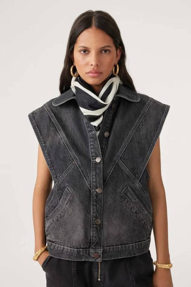 MaxOversize Jean Jacket Clothing Baandsh Jackets and Coats