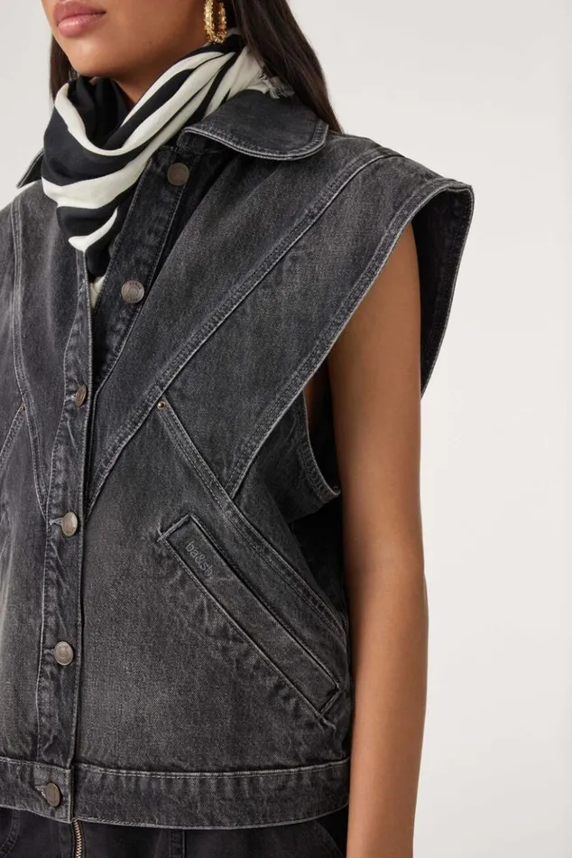 MaxOversize Jean Jacket Clothing Baandsh Jackets and Coats