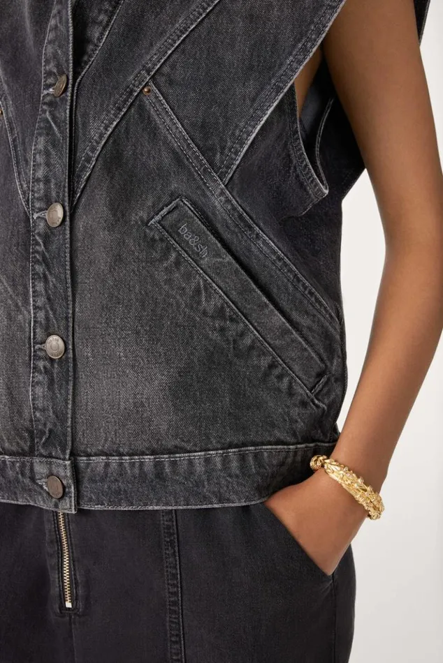 MaxOversize Jean Jacket Clothing Baandsh Jackets and Coats