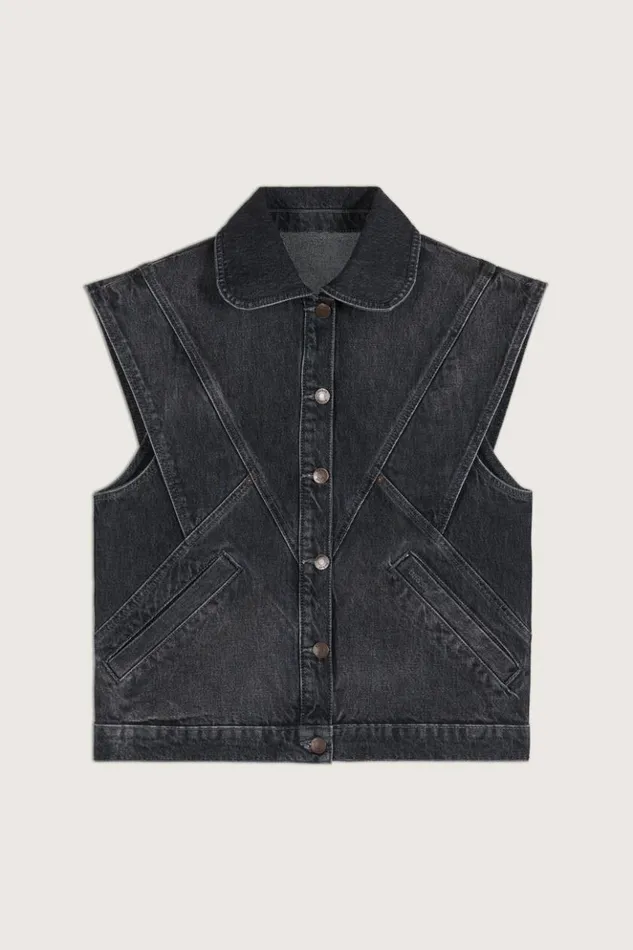 MaxOversize Jean Jacket Clothing Baandsh Jackets and Coats