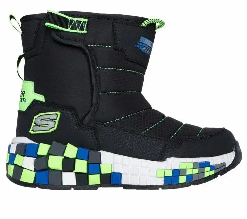 MegaCraft 30 Black Lime Kids SKECHERS Kids UK Sizes 9525