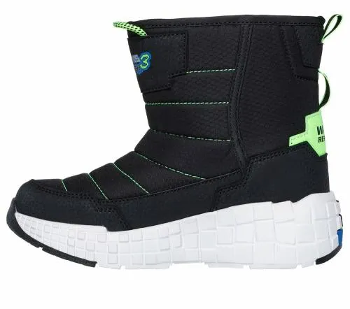 MegaCraft 30 Black Lime Kids SKECHERS Kids UK Sizes 9525