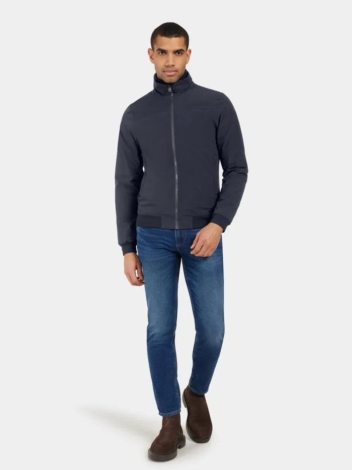 Men Alvin Jacket Dark Night Blue Didriksons Autumn Jackets